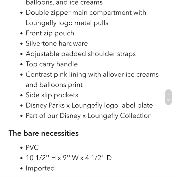 Loungefly x Disney Parks Donald and Daisy Duck "Love" Mini Backpack - Picture 5 of 9